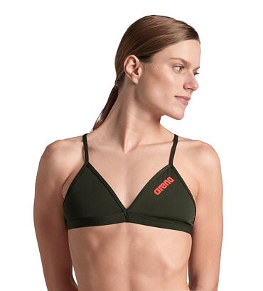 Dámske plavky arena Performance Women's Solid Team Bikini Top