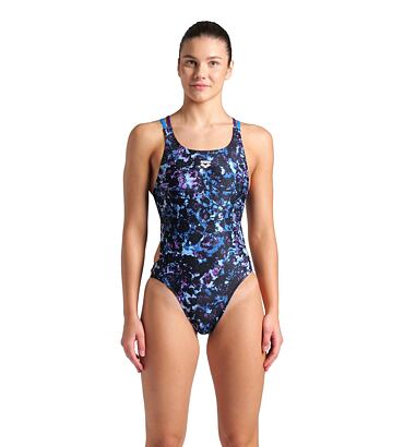 Dámske plavky arena Performance Women's Rockin Swim Tech Multi Back