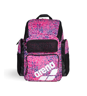 Sportovní batoh arena One Go Travel Backpack Allover 45L Snakeskin