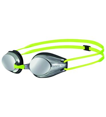 Plavecké okuliare arena TRACKS MIRROR Jr. silver-black