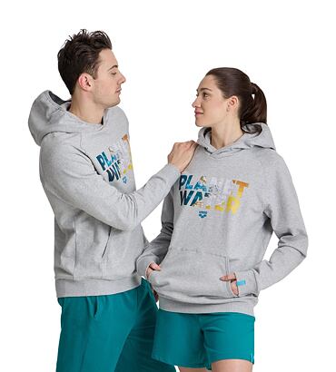 Sportovní mikina arena Unisex Planet Water Hooded Sweatshirt