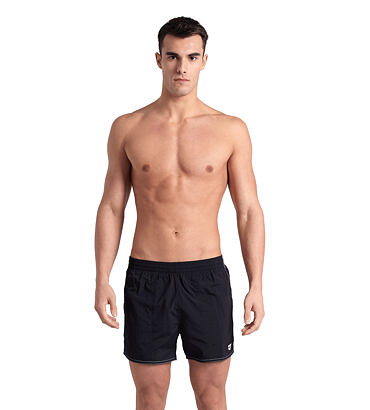 Pánské šortky arena Men's Bywayx Beach Shorts Black- White