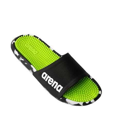 Bazénová obuv arena Unisex Marco BI Massage Slides lime