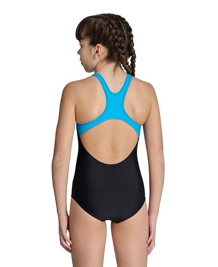 Dívčí plavky arena Feel Girls' Front-lined Multi Pixels Swim Pro Back Swimsuit black