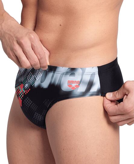 Pánské plavky arena Feel Men's Splash Point  Briefs