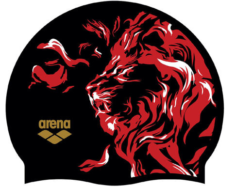 Plavecká čepice arena Unisex Print 2 Swim Cap Indomitus