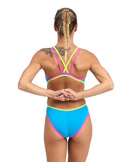 Dámske plavky arena One Women's Double Cross Back Swimsuit