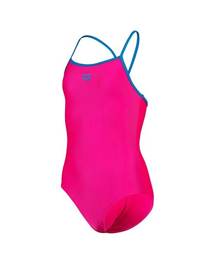 Dívčí plavky arena Feel Girls' Light Drop Back Solid Swimsuit