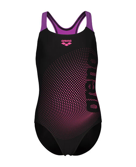 Dívčí plavky arena Feel Girls' Front-Lined Dim Light Swim Pro Back