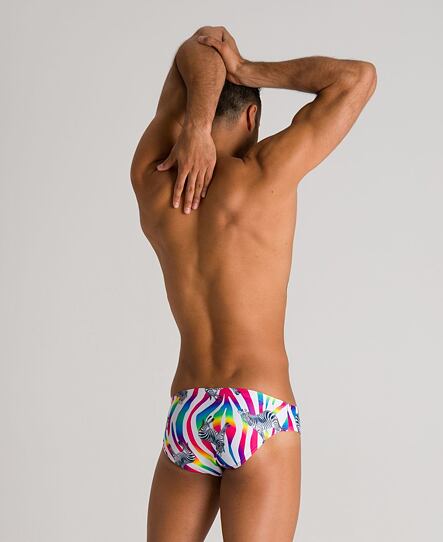 Pánske plavky arena M CRAZY Zebras brief