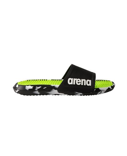 Bazénová obuv arena Unisex Marco BI Massage Slides lime