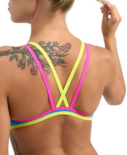 Dámske plavky arena One Women's Double Cross Back Swimsuit
