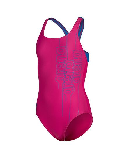 Dívčí plavky arena Feel Girls'  Graphic Swim Pro Back