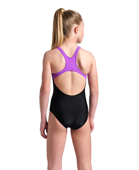 Dívčí plavky arena Feel Girls' Front-Lined Dim Light Swim Pro Back