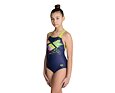 Dívčí plavky arena Feel Girls' Front-lined Multi Pixels Swim Pro Back Swimsuit